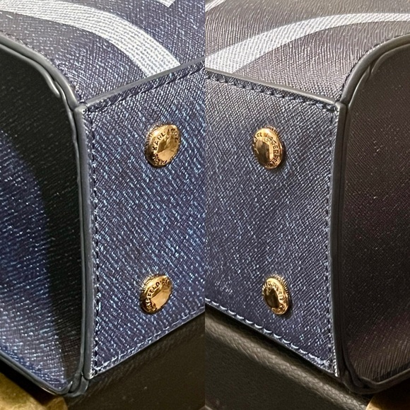 Karl Lagerfeld Denim Blue Purse BNWT! - Picture 13 of 16